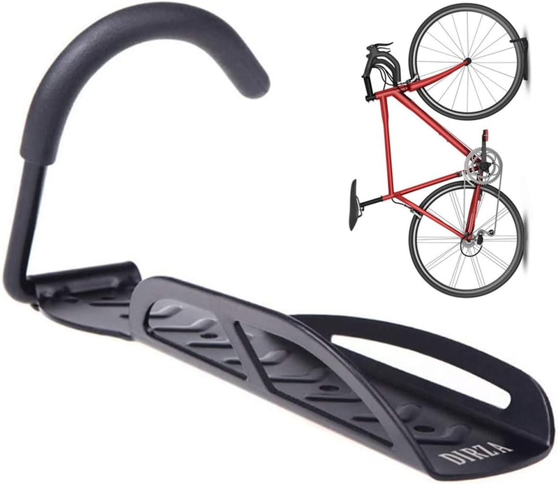 Bike Rack Garage Wall Mount Hanger Storage System Vertical Hook Indoor Shed