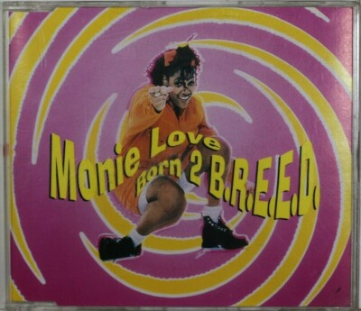 Monie Love    Born 2 B.R.E.E.D. - Maxi-Single CD Sent Tracked (C534)
