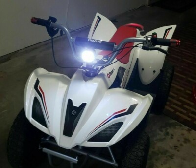 Razor RSF Dirt Quad E300 Headlight / Horn Kit ONLY fits our variable speed kits!