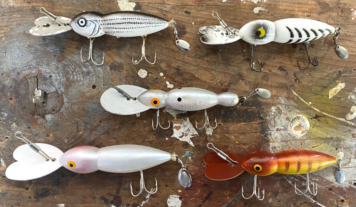 Lot of 5 LUXON Lures - Mixed Fishing Lures