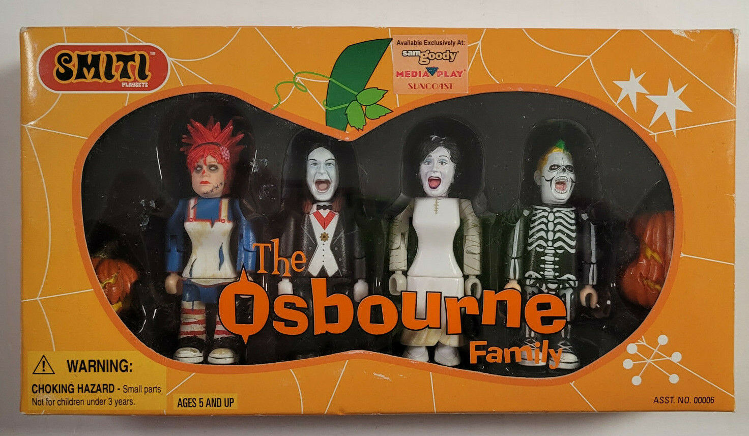 2002 Smiti Playsets Mini Figure THE OSBOURNE FAMILY Ozzy 2002 Smiti Playsets Mini Figure THE OSBOURNE FAMILY Ozzy
