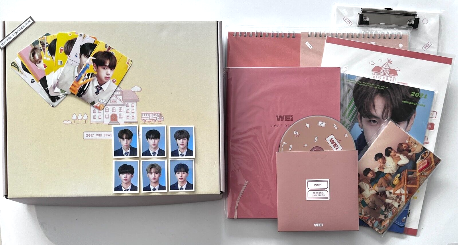 K-POP・アジア wei season greeting 2021 WEi 2021 SEASON'S GREETINGS FULL SET / Calendar DVD Sticker