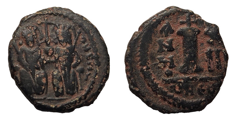 Decanummium De Justin Ii & Sophie (565-578) / An 12 / ThÃ©Oupolis (Antioche)