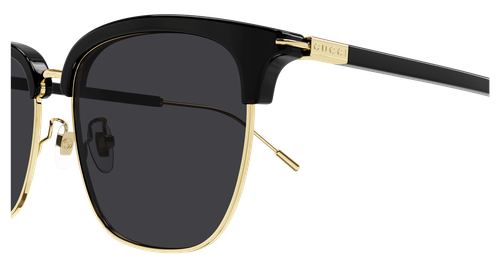 Pre-owned Gucci Gg1275sa-001 Clubmaster Black In Gray