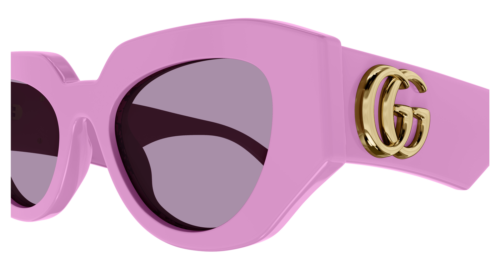 Pre-owned Gucci Sunglasses Gg1421s 004 Pink Pink Woman