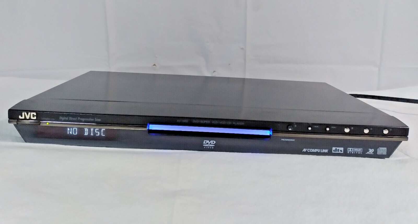 JVC XV-N50BK DVD/CD Player w/ Digital Direct Progressive