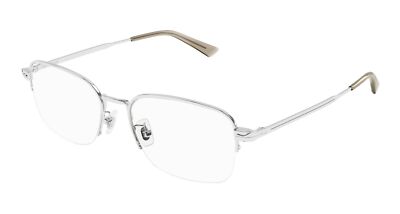 NEW Mont Blanc MB0269oA-005 Silver Silver Eyeglasses