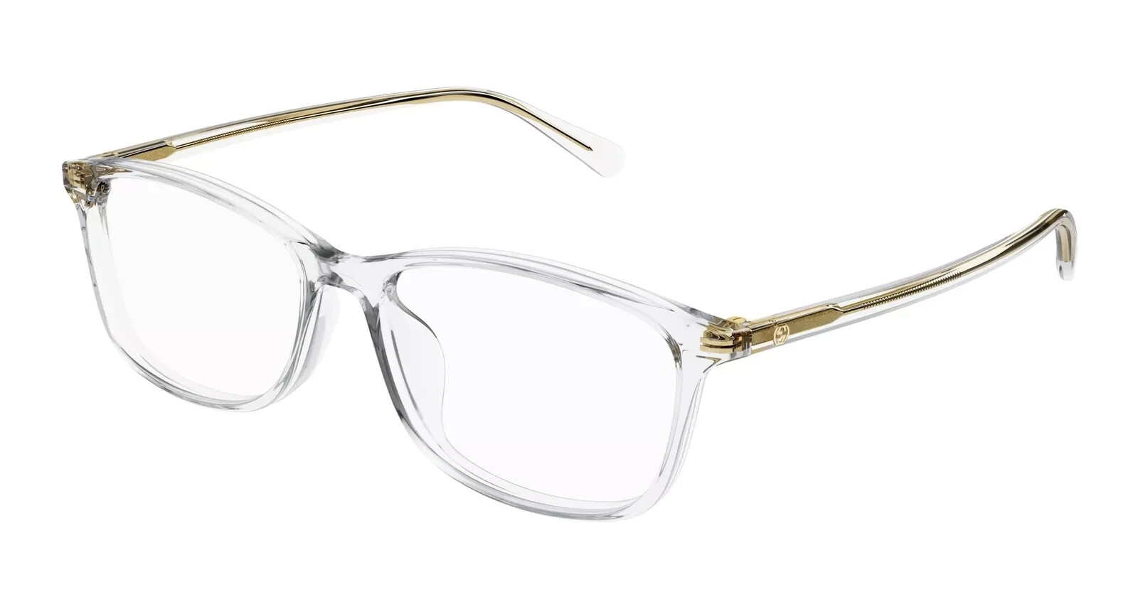 Pre-owned Gucci Eyeglasses Gg1354oa 003 55 Crystal Man Optical Frame