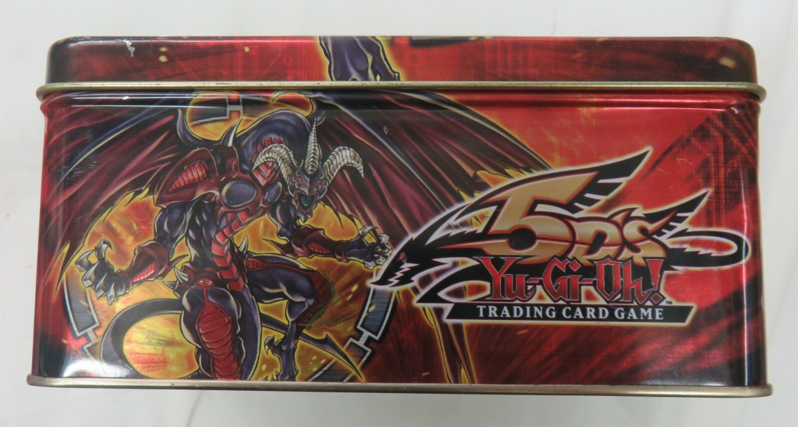 Yu-Gi-Oh! 5D's Collection Tin Box 2008 Red Dragon Archfiend - EMPTY NO CARDS -