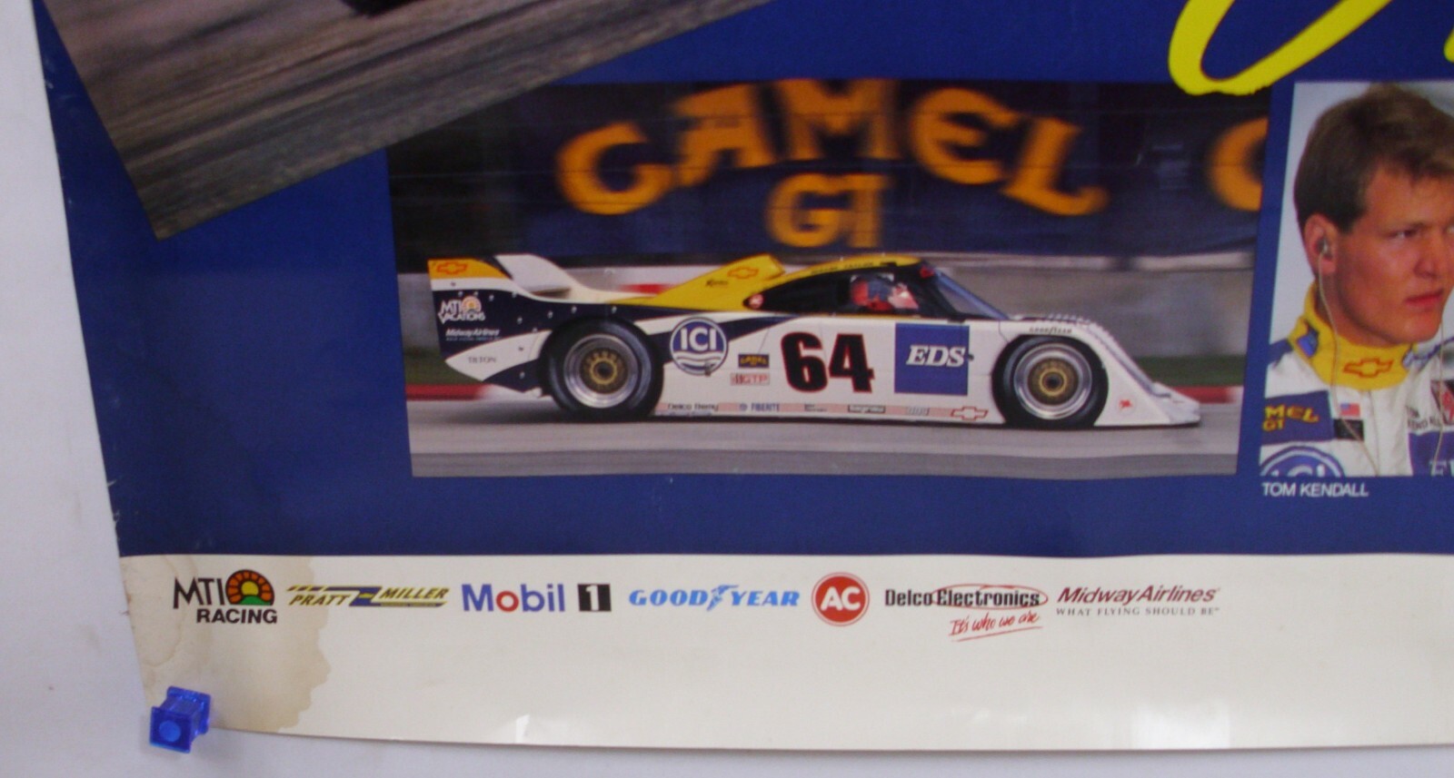 INTREPID GTP #64 CHEVROLET SPORTS CAR SERIES DEALER POSTER