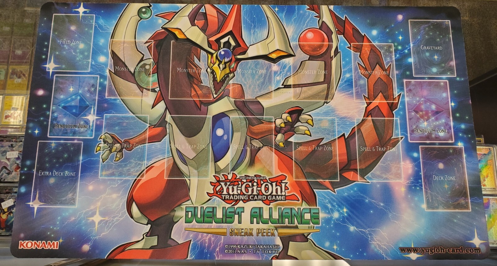 YU-GI-OH! DUELIST ALLIANCE SNEAK PEEK - PLAYMAT - IN HAND