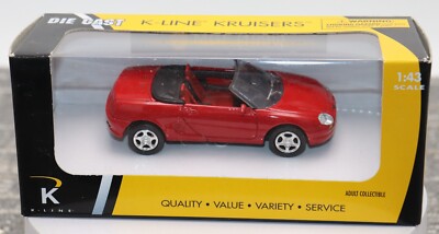 K-Line Kruisers 1996 MG MGF Convertible 1:43 Scale New in Box K94103-101DC