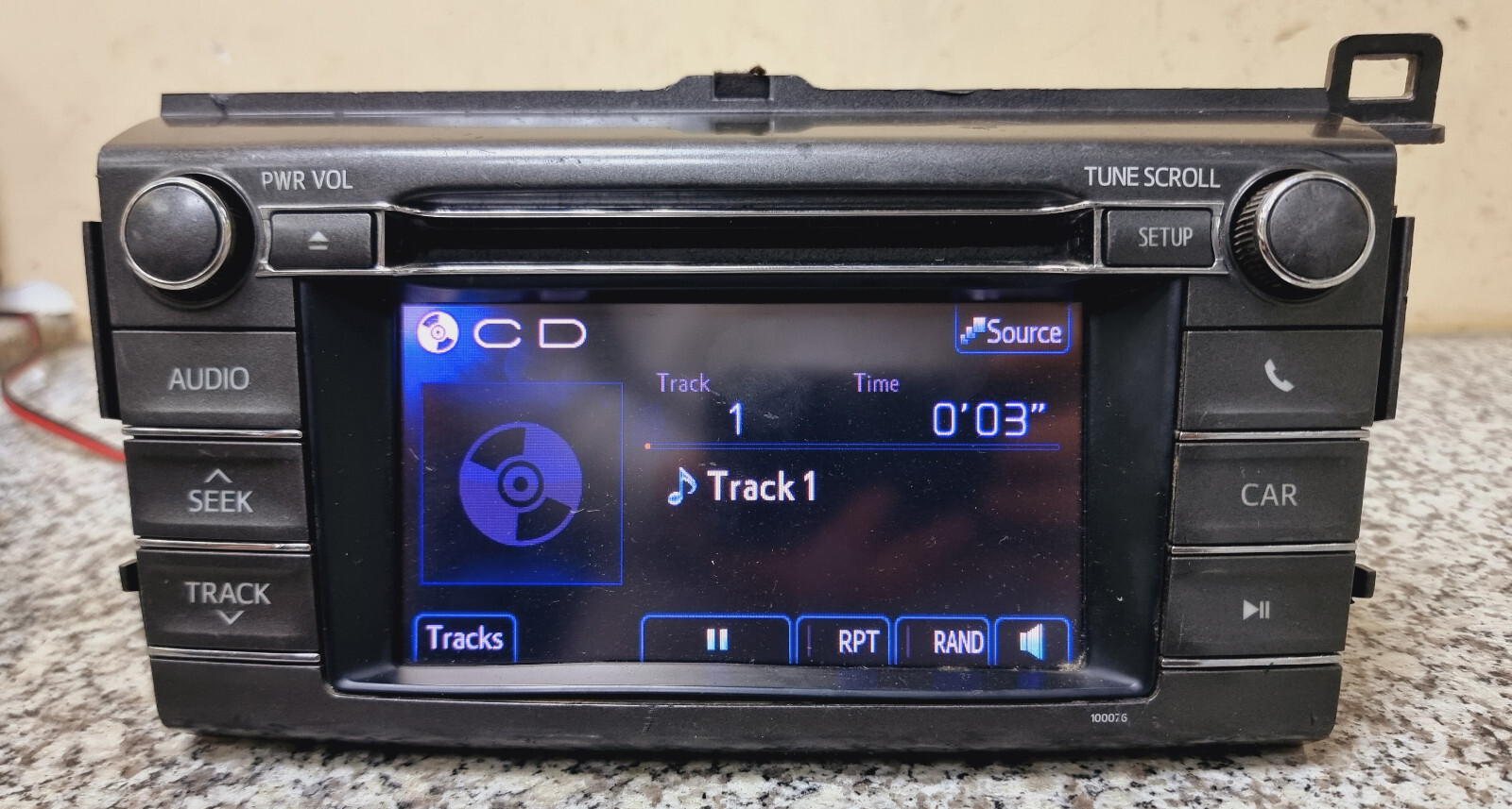 トヨタ RAV4 ディスプレイオーディオ 86140-42E30 Toyota RAV4 RAV-4 V MK5 2019 radio touchscreen display 86140