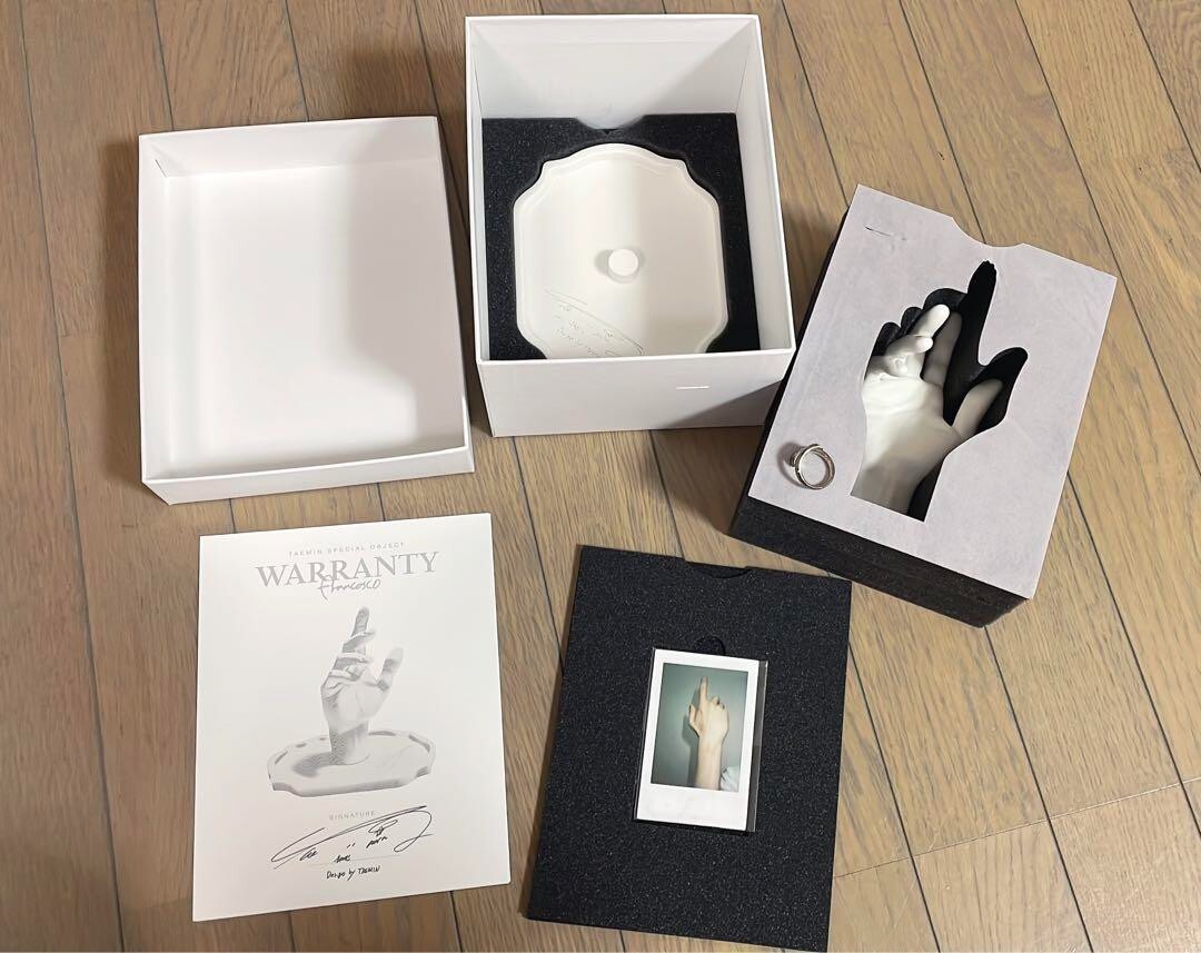 SHINee テミン TAEMIN Object Set SHINee Francesco Design By TAEMIN Hand Object Set Polaroid