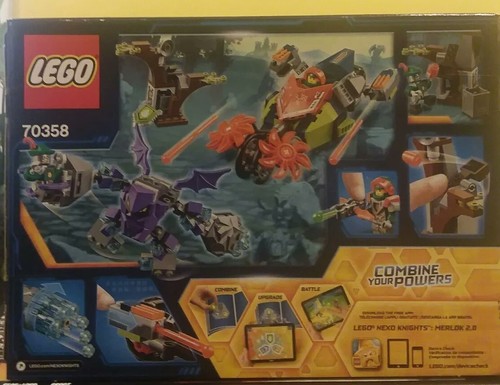 LEGO Nexo Knights 70358 Aaron's Stone Destroyer 251 pcs *Read Details*