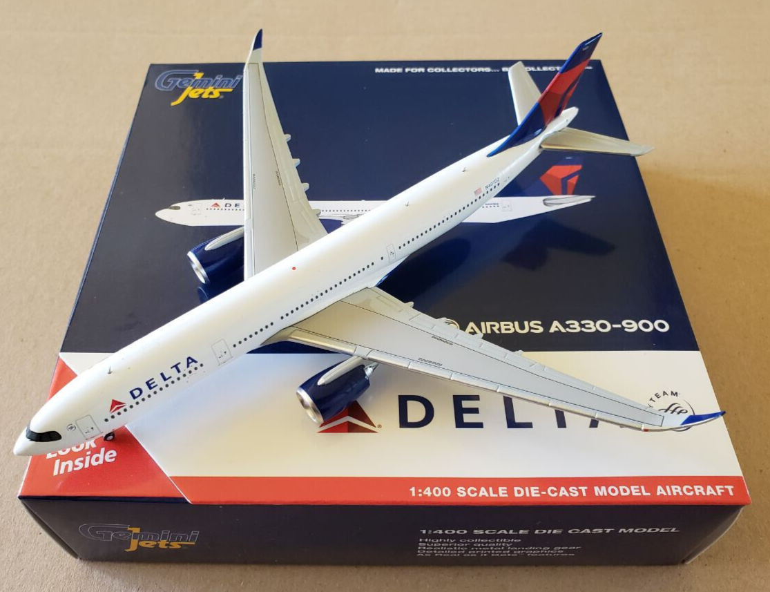 1:400 Airbus A330-900 / A330neo Delta Airlines N401DZ Gemini 1:400 Airbus A330-900 / A330neo Delta Airlines N401DZ Gemini
