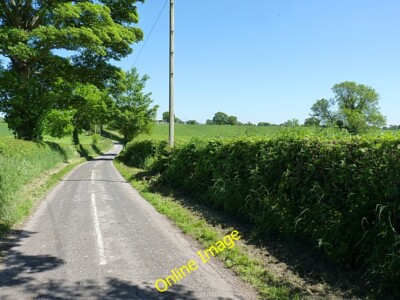 Photo 6x4 Down the track to Deers Green and Dayhouse Farms Martin's Moss  c2013
