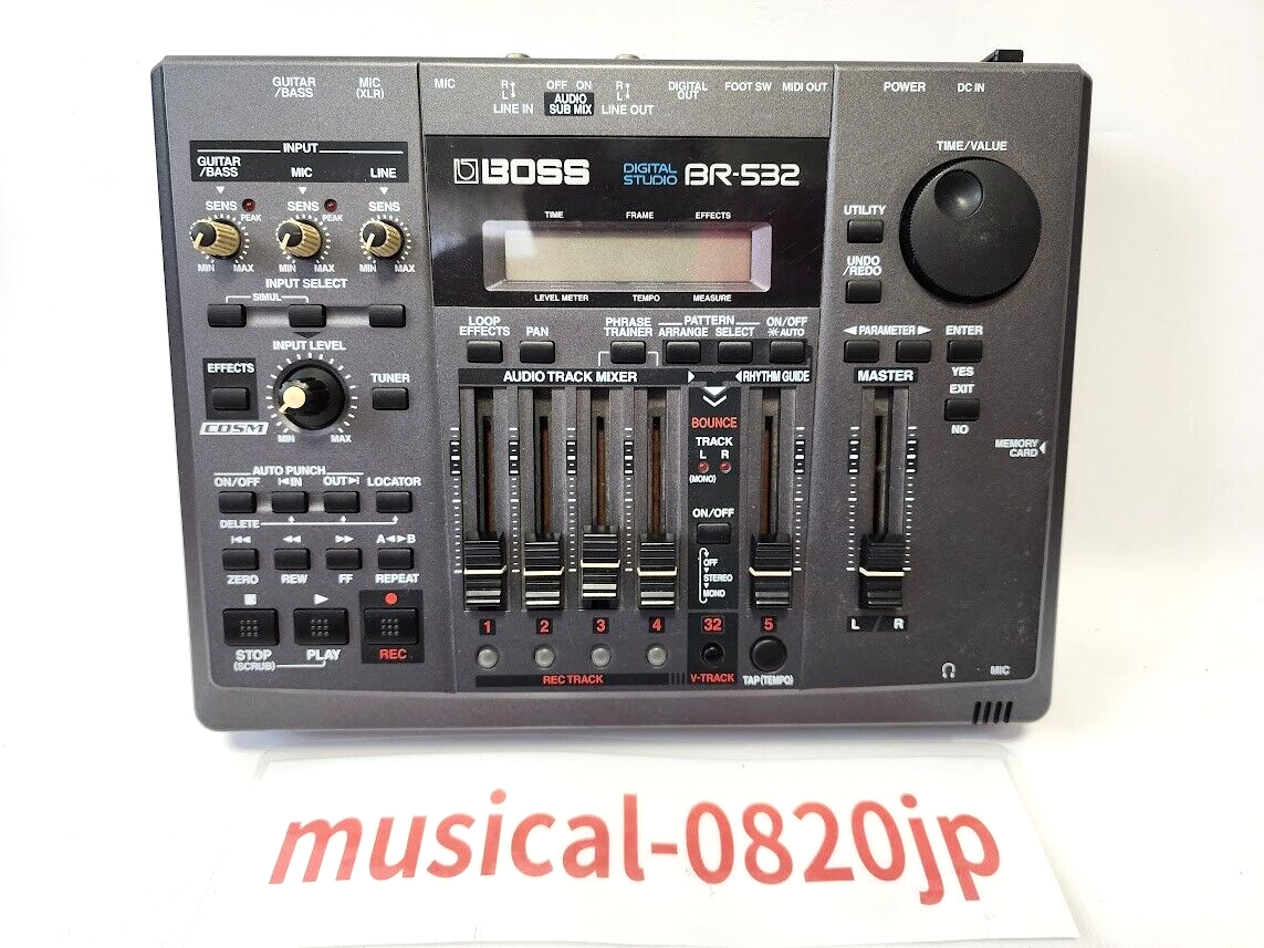 BOSS BR-532 DIGITAL STUDIO マルチトラックレコーダー Amazon.com: Boss Br-532 Digital Studio : Musical Instruments