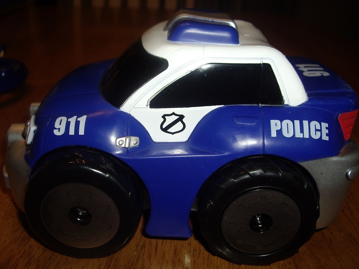 EEUC Kid Galaxy My First RC Remote Control GoGo Police Car