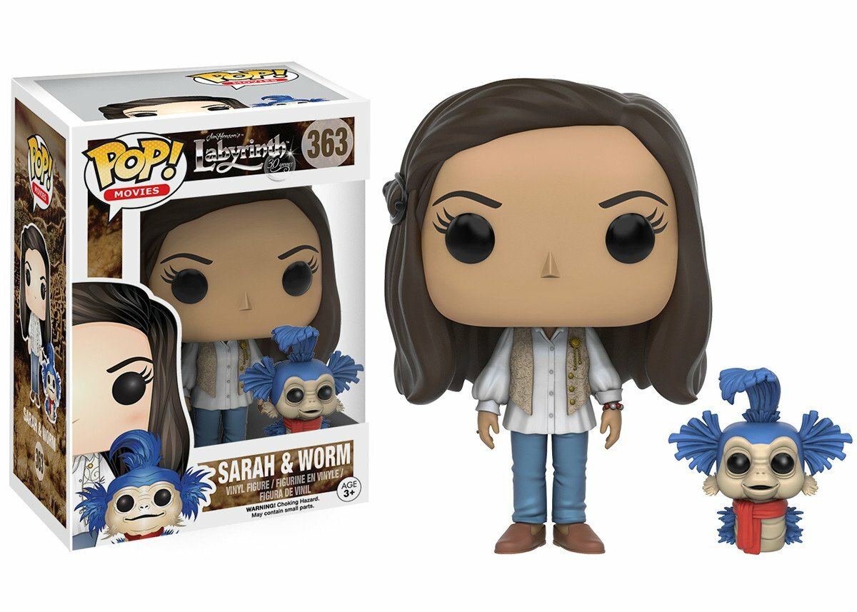 Funko Pop! Labyrinth SARAH with WORM Vinyl Figure #363