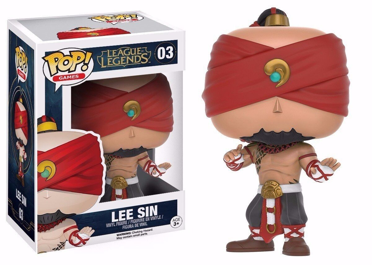 Funko Pop! Games League Of Legends Lee Sin Vinyl Action Figure 889698103077 | eBay