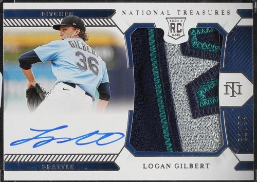 2021 Panini National Treasures - Logan Gilbert #247