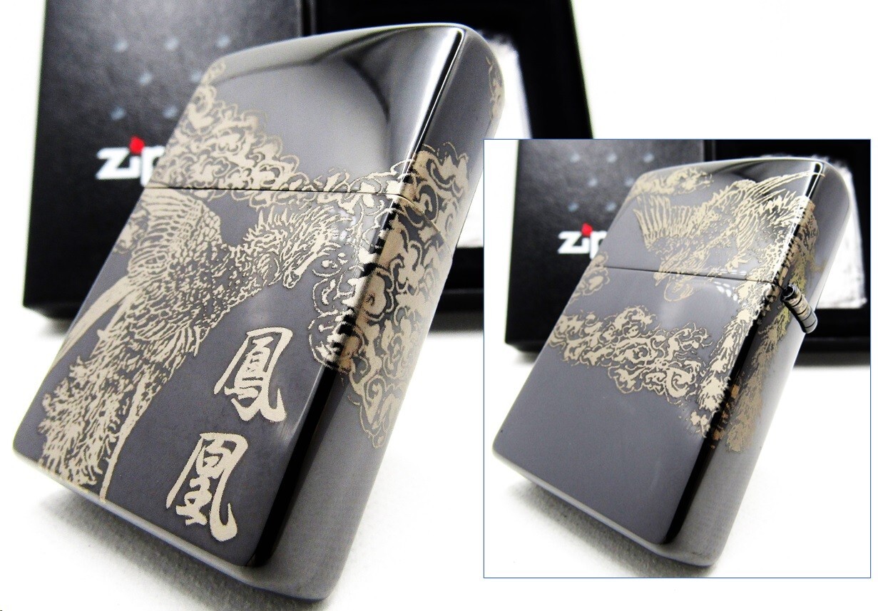 ZIPPO MONO COLLECTION CARDS　1BOX　新品未開封 鳳凰 Phoenix 4 Sides Black Titanium Zippo 2006 MIB Rare | eBay