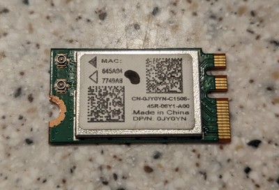 Dell Inspiron 11 3000 Series 11.6'' Mini PCIe Wireless Card 0JY0YN JY0YN