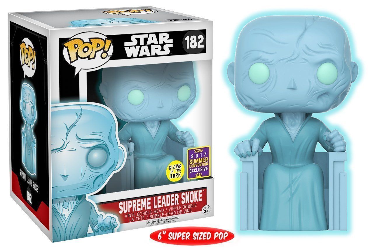 SF・ファンタジー・ホラー POP! STAR WARS SUPREME LEADER SNOKE 182 SDCC EXCLUSIVE STAR WARS SUPREME LEADER SNOKE 6