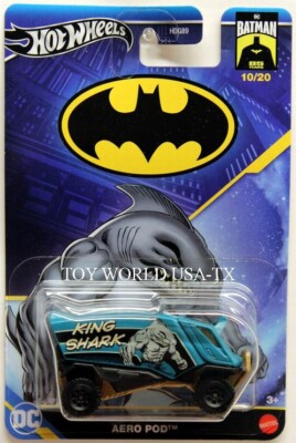 2024 Hot Wheels Silver Label Batman Series #10 Aero Pod King Shark