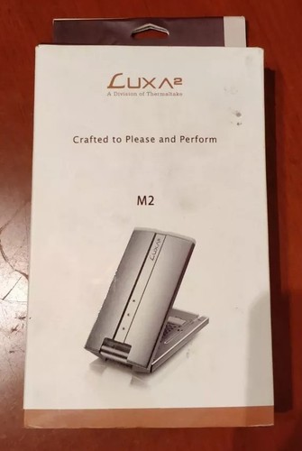 Luxa2 M2-Air Laptop Cooler~Aluminum Clamshell~Used Lightly