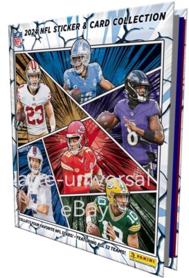 HARDCOVER ALBUM - Panini NFL 2024 Sticker Collection EMPTY