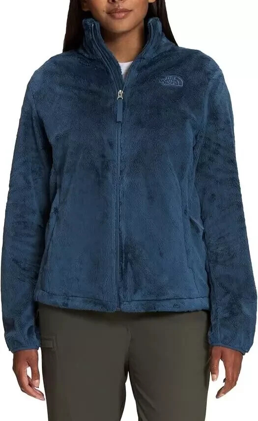 ЖЕНСКАЯ ФЛИСОВАЯ КУРТКА THE NORTH FACE OSITO НА МОЛНИИ ТЕМНО-СИНЕГО ЦВЕТА, размер XXL