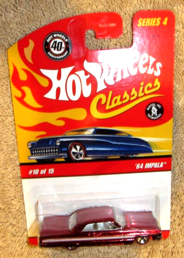 Classics Series 4 1964 Chevy Impala Spectraflame Metallic Red