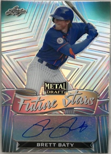 2021 Leaf Metal Draft - Brett Baty #FS-BB1
