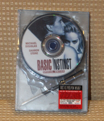Basic Instinct (1992) DVD Special Edition w/ Ice Pick Pen