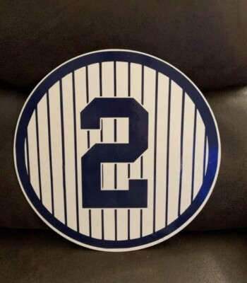 Handmade 7x7  Retired Yankees Sign! Your Choice of Player!