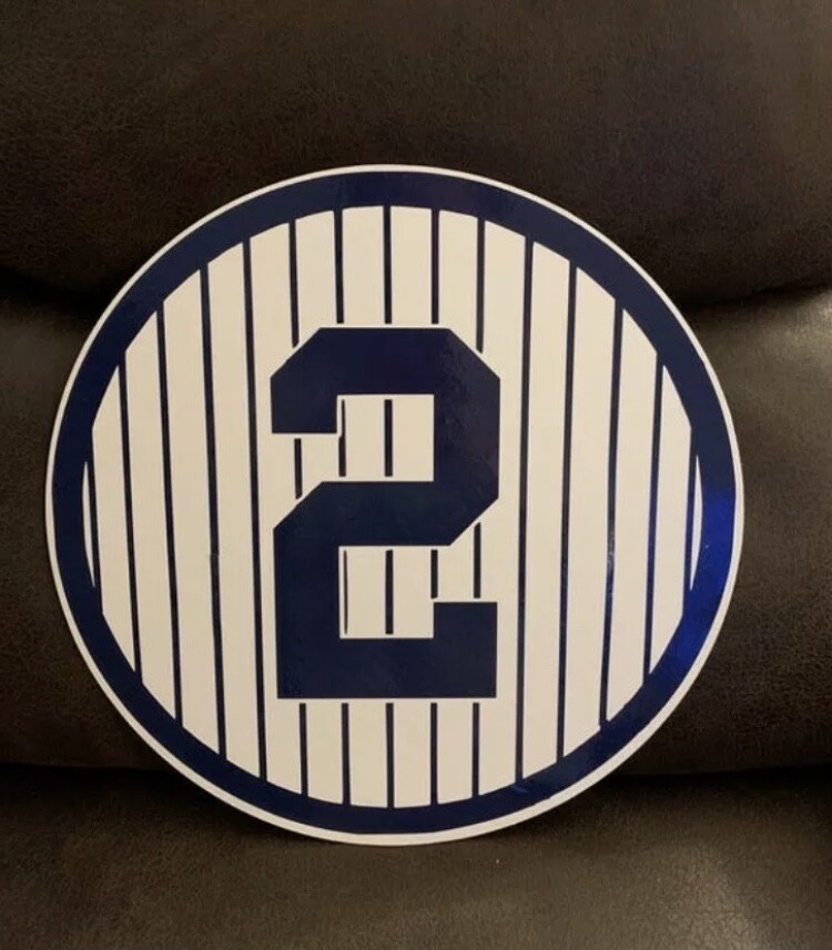Handmade 7x7” Retired Yankees Sign! Your Choice of Player!