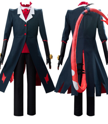 Hazbin Hotel Cosplay Moxxie Costume Helluva Boss ALASTOR 2P Outfit 
