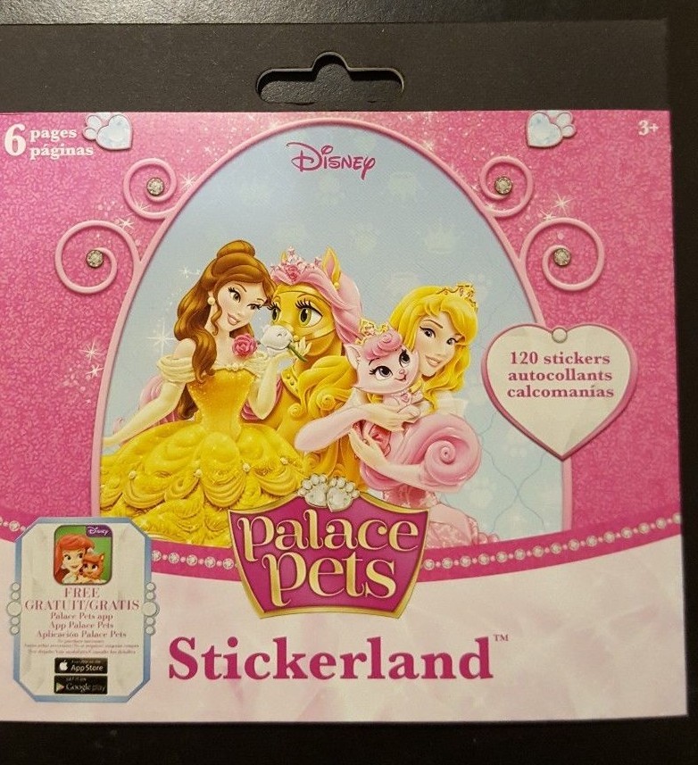 5 packs of stickers 120 in each pack - Palace Pets, Ninja Turtles, & 3 Pets