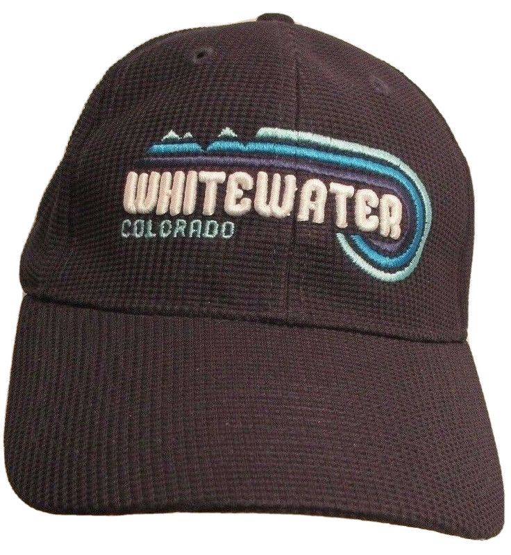 Colorado Whitewater Hat Rafting USA Embroidery Fitted s/m Unisex Cap