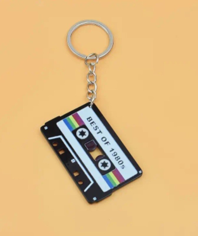 Vintage SchlÃ¼SselanhÃ¤Nger Mc Kasette 