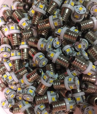 10 WHITE LED SCREW BASE LAMPS//DIAL//2000//2000A//3000//3000A//800//4000//Sansui Dial