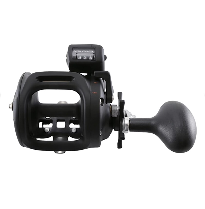 20DX Line Counter Reel, Fishing Reel 16-point Anti-reverse for Improved Hookups