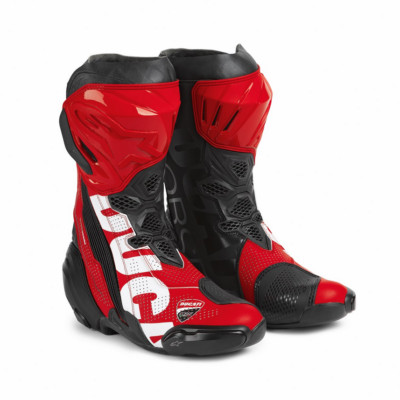 DUCATI Alpinestars Corse V6 AIR Racing Stiefel Schuhe Boots Shoes rot NEU 2024