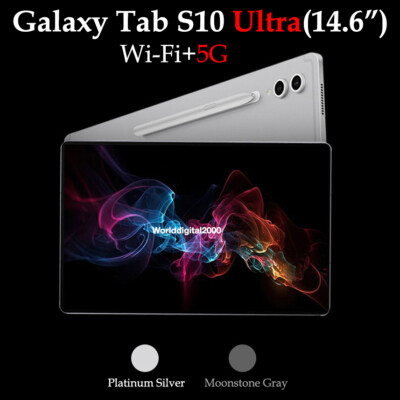 2024 SAMSUNG Galaxy Tab S10 Ultra 14.6 '' AMOLED 2X Wi-Fi+5G ''Unlocked'' SM-X926N