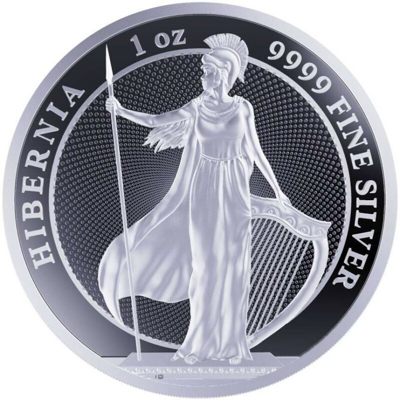 HIBERNIA 2022 1 oz .9999 Silver Bullion Coin in Capsule Tokelau