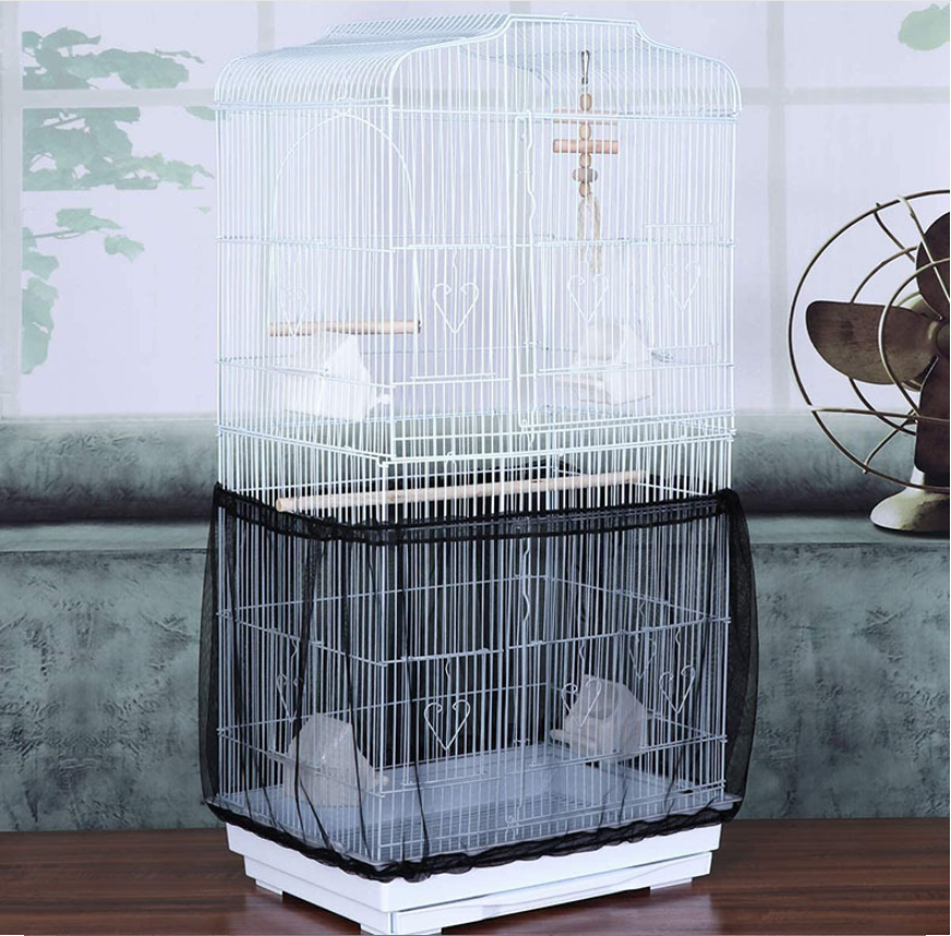 Vogelkäfig Samenfänger Netz - Nylon Netzabdeckung 30cm Für Papageien & Sittiche