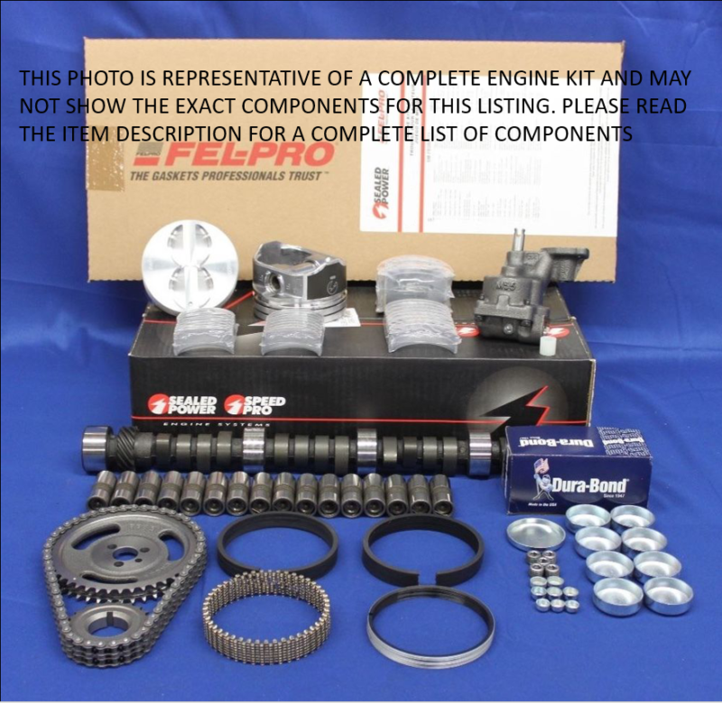 Complete set up for 302 ford engine