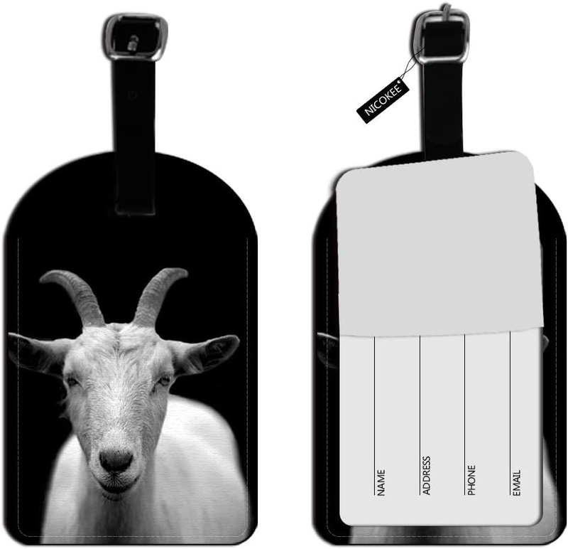 Tags Leather Name Id Labels With Back Privacy
